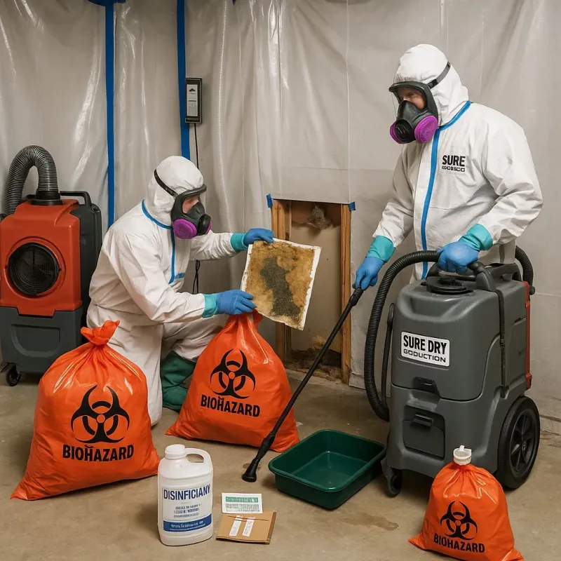 Contaminated Water Handling Protocols process in Gray County, TX